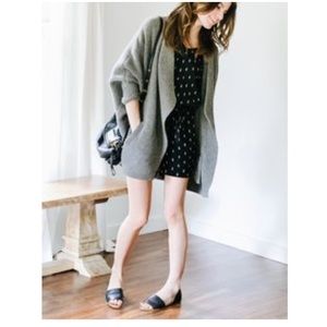 Sculptor Cocoon wool dolman cardigan Madewell